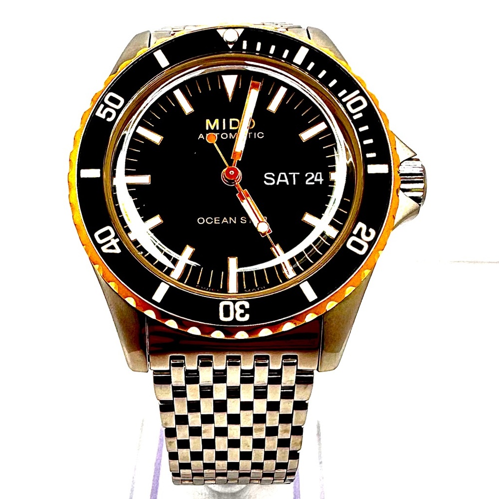 Mido Ocean Star Tribute with box and papers